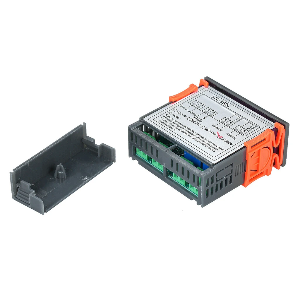 Probe Sensor Temperature Controller Replacement STC-3000 -50~99 Celsius 0.1 Celsius Accuracy Digital Electronic 1pcs
Probe Sensor Temperature Controller Replacement STC-3000 -50~99 Celsius 0.1 Celsius Accuracy Digital Electronic 1pcs