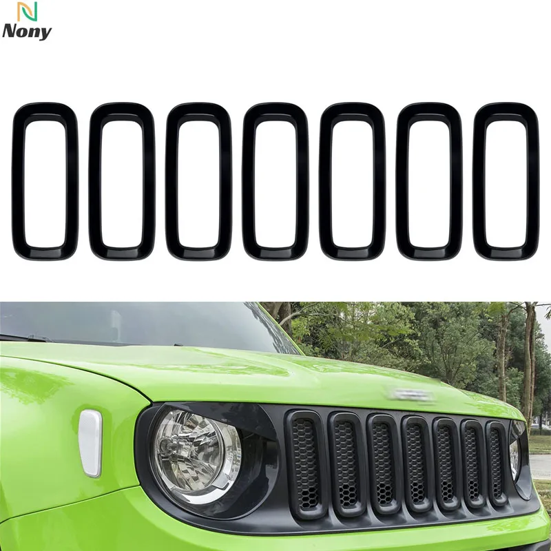 NONY Automotive Exterior Accessories Grille Inserts, Front Grille Guard Cover Trim Fit for Jeep Renegade 2015 - 2018 (7 Pcs/Set)
NONY Automotive Exterior Accessories Grille Inserts, Front Grille Guard Cover Trim Fit for Jeep Renegade 2015 - 2018 (7 Pcs/Set)