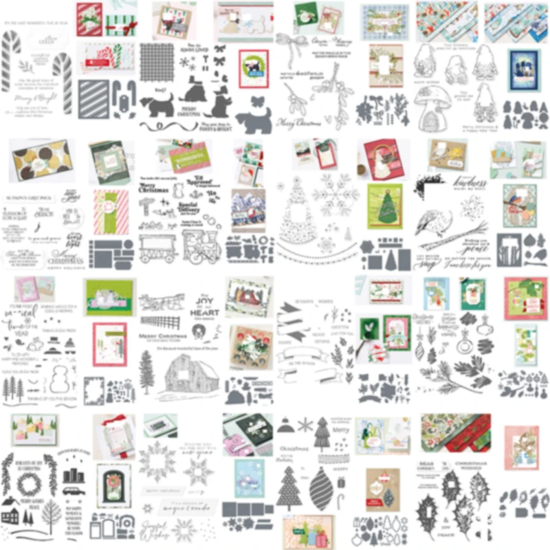 July to December 2022 Stamps and Metal Cutting Dies Mini Catalog Set For DIY Craft Making Christmas Halloween Scrapbooking
July to December 2022 Stamps and Metal Cutting Dies Mini Catalog Set For DIY Craft Making Christmas Halloween Scrapbooking