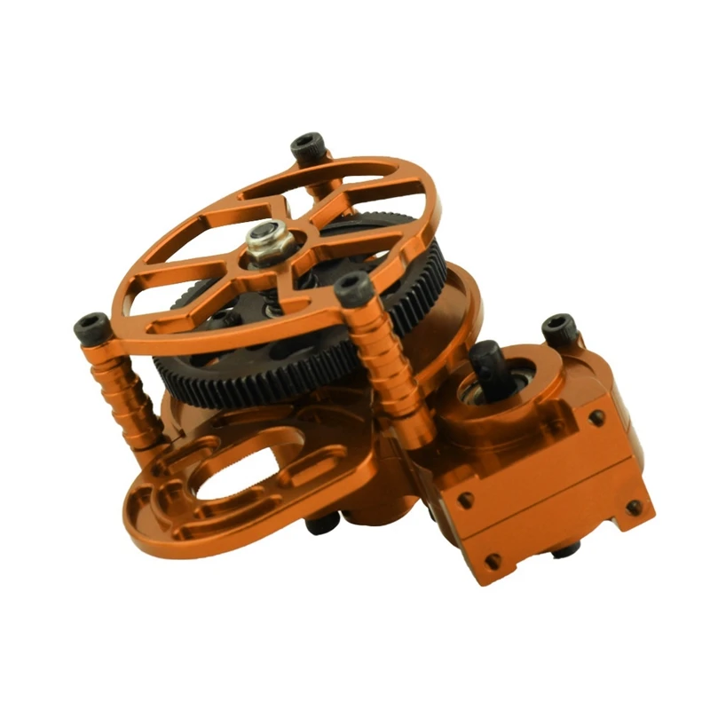 1 PCS Assembled Transmission Gearbox Upgrades Part Accessories Full Metal For Axial SCX10 I II AX10 1/10 RC Crawler Car Yellow
1 PCS Assembled Transmission Gearbox Upgrades Part Accessories Full Metal For Axial SCX10 I II AX10 1/10 RC Crawler Car Yellow