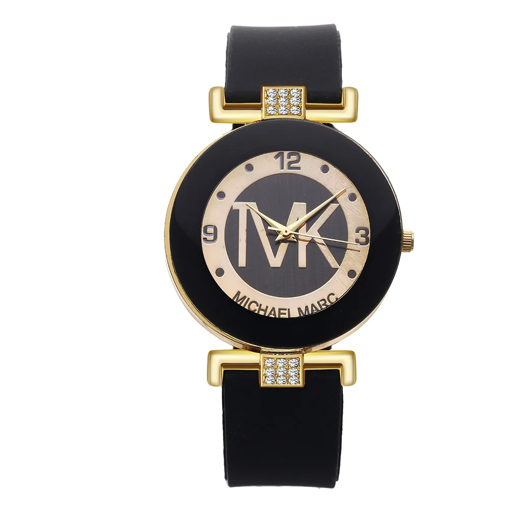 Luxury Woman Watch Fashion Quartz watches Silica gel Strap Diamond Decoration Round Wristwatches Brand Wife Gift Wrist watch
Luxury Woman Watch Fashion Quartz watches Silica gel Strap Diamond Decoration Round Wristwatches Brand Wife Gift Wrist watch