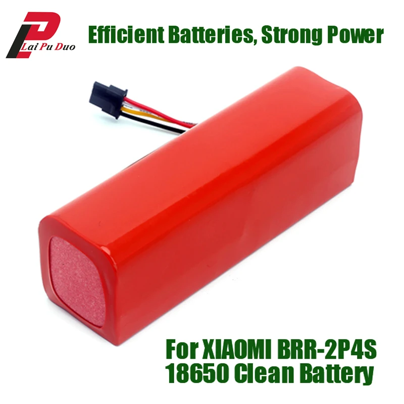 Vacuum Cleaner Replacement Battery 14.4V 5600mAh Li-ion for Xiaomi Robot Roborock S50 S51 S55 S6 S60 S65 S5
Vacuum Cleaner Replacement Battery 14.4V 5600mAh Li-ion for Xiaomi Robot Roborock S50 S51 S55 S6 S60 S65 S5