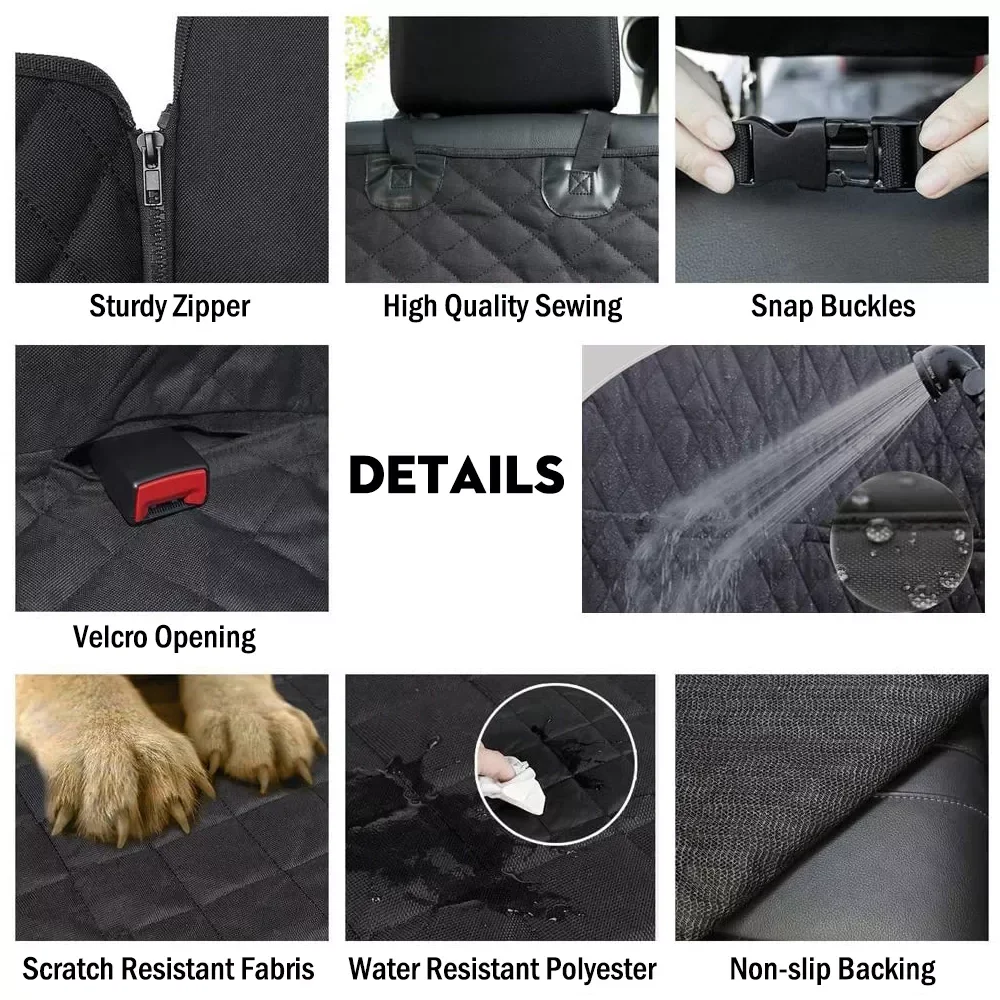 2023 Dog Car Seat Cover View Mesh Pet Carrier Hammock Safety Protector Car Rear Back Seat Mat With Zipper And Pocket For Travela
2023 Dog Car Seat Cover View Mesh Pet Carrier Hammock Safety Protector Car Rear Back Seat Mat With Zipper And Pocket For Travela
