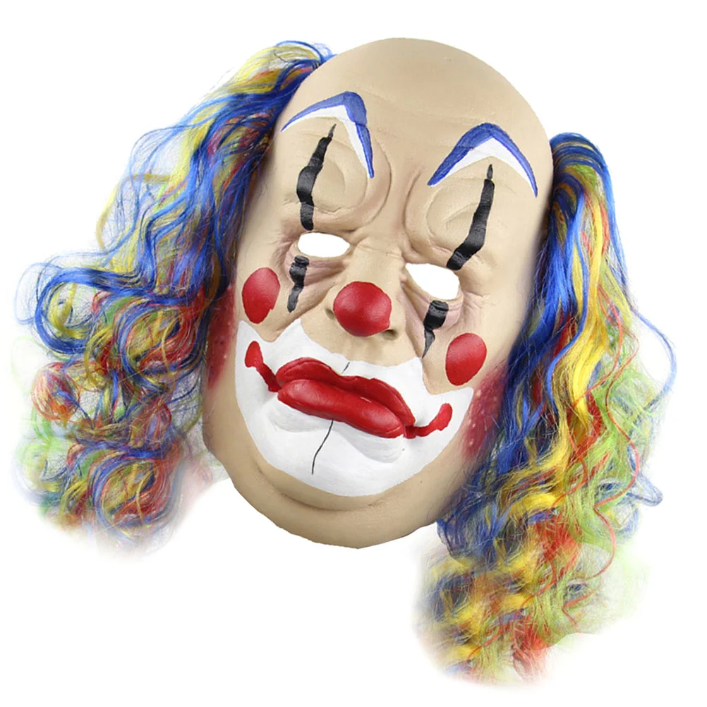 Halloween Mask Clown Cosplay Mask Scary Spooky Horror Face Mask Fancy Dress Cosplay Prop
Halloween Mask Clown Cosplay Mask Scary Spooky Horror Face Mask Fancy Dress Cosplay Prop