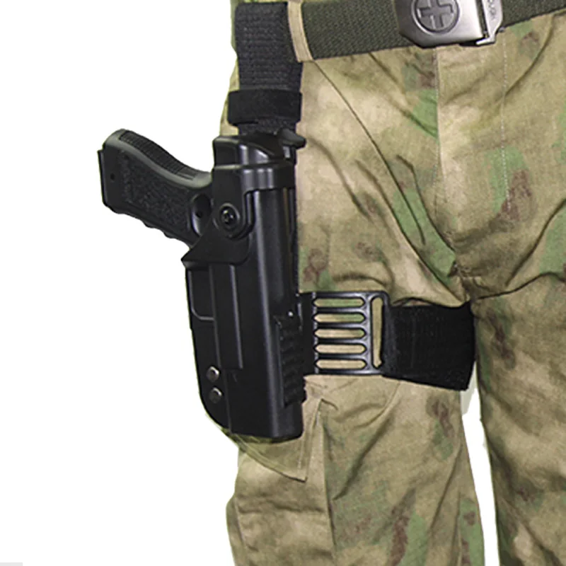 Tactical Gun Holster For Glock 17 26 Airsoft Pistol Drop Leg Holster Combat Right Thigh Gun Case Safty Lock Hunting Accessories
Tactical Gun Holster For Glock 17 26 Airsoft Pistol Drop Leg Holster Combat Right Thigh Gun Case Safty Lock Hunting Accessories