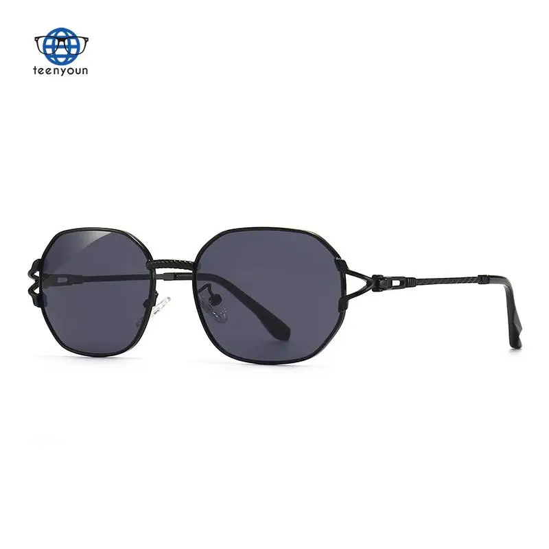 

Очки Teenyoun, новые современные Ретро квадратные плоские солнцезащитные очки, брендовые солнцезащитные очки