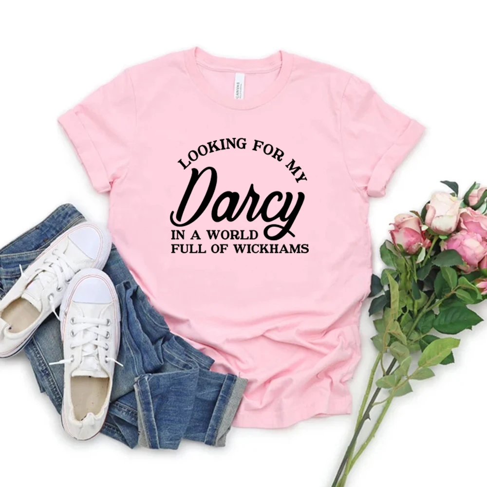 Ищу рубашку My Darcy футболка с надписью Jane Austen гордостью и предсказанием в мире Wickhams