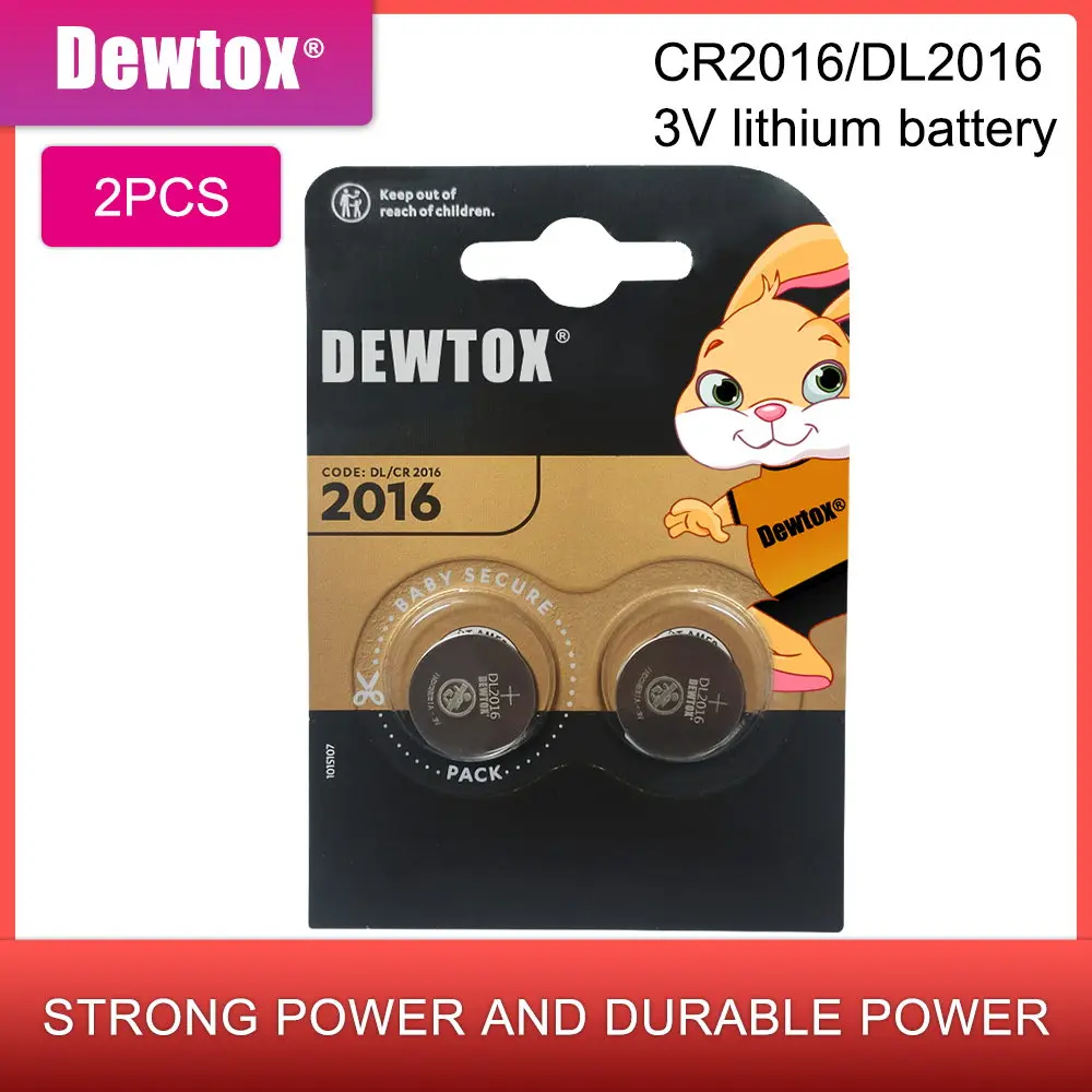 Оригинальная Совершенно новая батарея для DEWTOX cr2016, 3 в, батарейки-таблетки, батарейки для часов, компьютера, cr 2016 для игрушек-контроллеров, 2 ш...
Оригинальная Совершенно новая батарея для DEWTOX cr2016, 3 в, батарейки-таблетки, батарейки для часов, компьютера, cr 2016 для игрушек-контроллеров, 2 ш...
