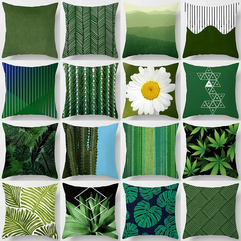 Home Decoration Green Plant Flower Printing Poly Poly Pillow Pillow Sofa Sofa Cushion Cushion Room Decoration funda de almohada
Home Decoration Green Plant Flower Printing Poly Poly Pillow Pillow Sofa Sofa Cushion Cushion Room Decoration funda de almohada