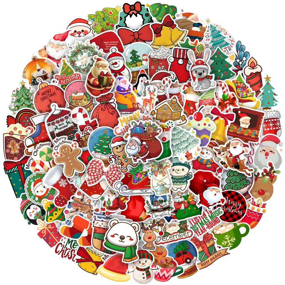 Cartoon Anime Elk Santa Claus Stickers For Car Laptop Phone Suitcase Christmas Decor Vinyl Decals Waterproof Sticker Kids Toys
Cartoon Anime Elk Santa Claus Stickers For Car Laptop Phone Suitcase Christmas Decor Vinyl Decals Waterproof Sticker Kids Toys