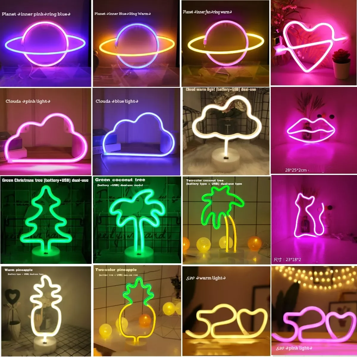 Planet Neon Night Light LED Atmosphere Lights Sign Lamp Battery USB Double Powered Nightlight for Indoor Party Wedding Birthdays
Planet Neon Night Light LED Atmosphere Lights Sign Lamp Battery USB Double Powered Nightlight for Indoor Party Wedding Birthdays
