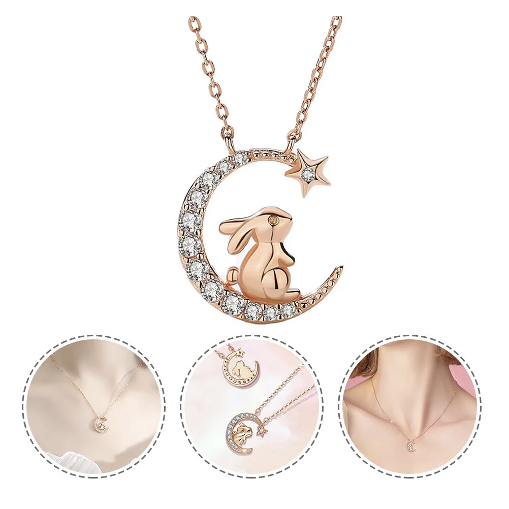 Decorate Neck Chain Star Necklace Decorative Rhinestone Women Silver Sister Girls Necklaces
Decorate Neck Chain Star Necklace Decorative Rhinestone Women Silver Sister Girls Necklaces