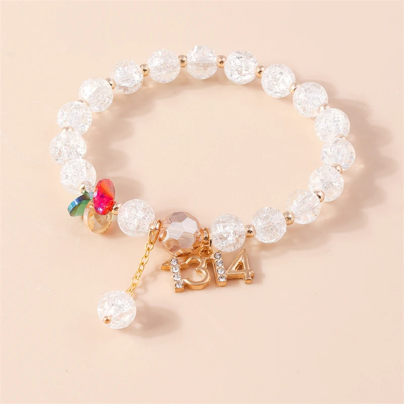 Fashion Handmade Beads Bracelets for Women Valentine's Day Love 1314 Charms Elastic Bracelets Girls Party Jewelry Gifts
Fashion Handmade Beads Bracelets for Women Valentine's Day Love 1314 Charms Elastic Bracelets Girls Party Jewelry Gifts