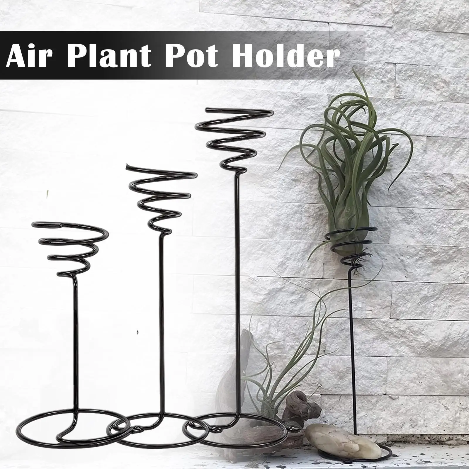 1pc Mini Metal Iron Air Plant Pot Stand Container Holder Balcony/Desktop Decor For Airplants Tillandsia Garden Supplies 3 S X2V5
1pc Mini Metal Iron Air Plant Pot Stand Container Holder Balcony/Desktop Decor For Airplants Tillandsia Garden Supplies 3 S X2V5