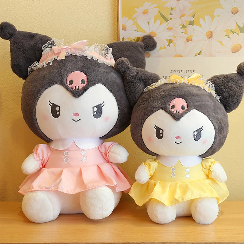 Kawaii Kuromi плюшевые куклы, игрушки Sanrioed Melody, милые Мультяшные мягкие подушки из мультфильма, детские рождественские подарки
Kawaii Kuromi плюшевые куклы, игрушки Sanrioed Melody, милые Мультяшные мягкие подушки из мультфильма, детские рождественские подарки