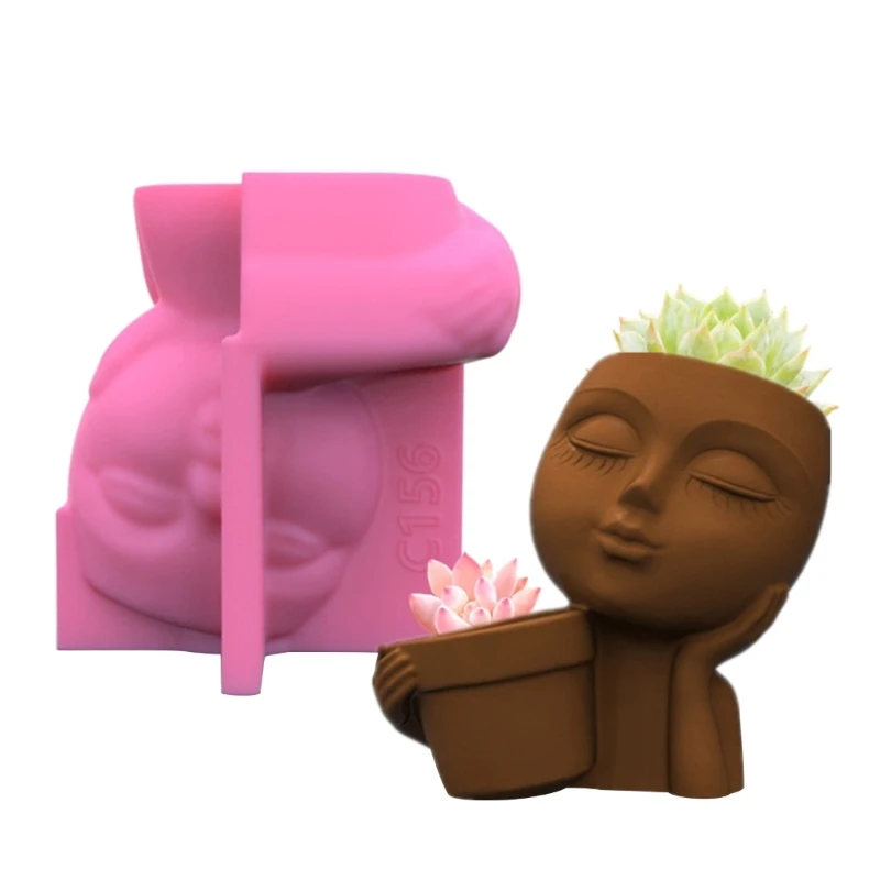 Силиконовая форма «сделай сам» для кукол с человеческим лицом, 3D фотобокс, цветочный горшок для суккулентов, бетонная цементная форма, укра...
Силиконовая форма «сделай сам» для кукол с человеческим лицом, 3D фотобокс, цветочный горшок для суккулентов, бетонная цементная форма, укра...
