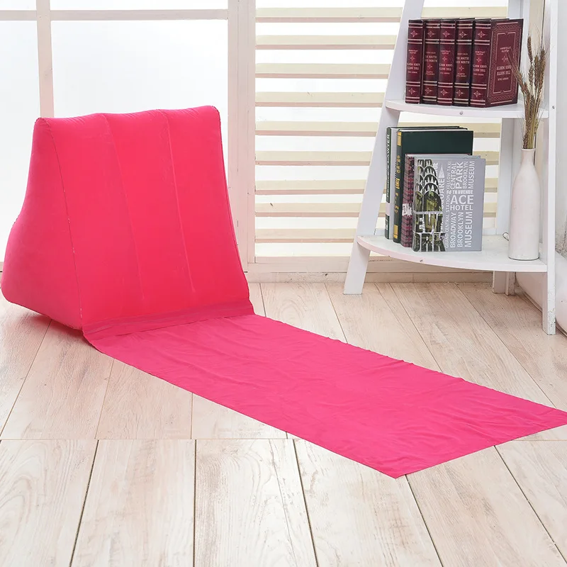 Soft Inflatable Beach Mat Festival Camping Leisure Lounger Back Pillow Cushion Chair Camping Equipment Sleeping Pad
Soft Inflatable Beach Mat Festival Camping Leisure Lounger Back Pillow Cushion Chair Camping Equipment Sleeping Pad