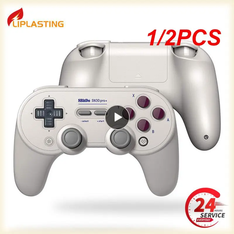 1/2 шт. 8bitdo 2 контроллер геймпада с джойстиком для переключателя, ПК, macOS, Android, палуба Steam & Raspberry 
1/2 шт. 8bitdo 2 контроллер геймпада с джойстиком для переключателя, ПК, macOS, Android, палуба Steam & Raspberry