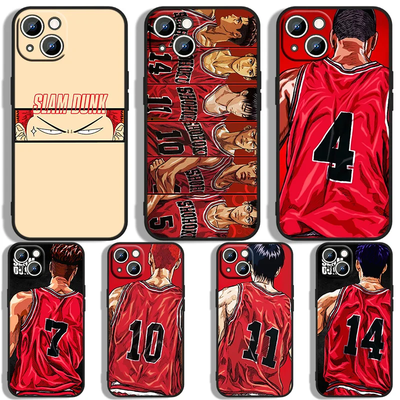 Cartoon Anime Slam Dunk Phoen Case For Apple iPhone 11 12 13 14 Max Mini 5 6 7 8 S SE X XR XS Pro Plus Black Cover Soft Back
Cartoon Anime Slam Dunk Phoen Case For Apple iPhone 11 12 13 14 Max Mini 5 6 7 8 S SE X XR XS Pro Plus Black Cover Soft Back