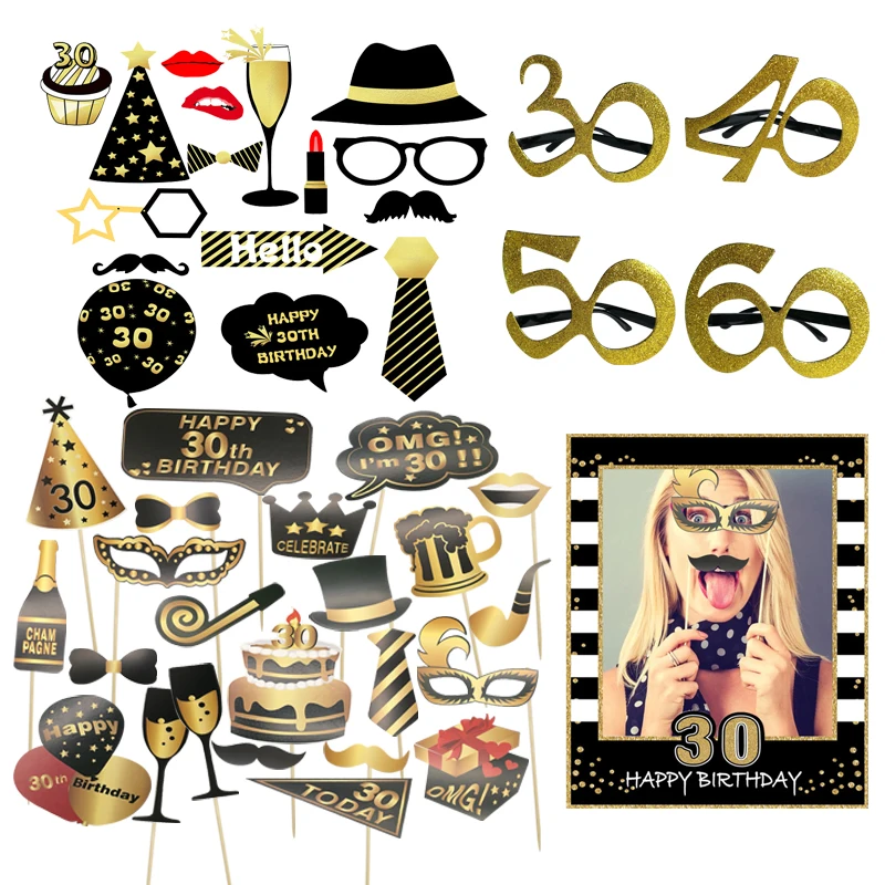 18 30 40 50 60th Birthday Photo Props Adult Male And Female Birthday Party Photo Studio Photo Props Birthday Decor Supplies
18 30 40 50 60th Birthday Photo Props Adult Male And Female Birthday Party Photo Studio Photo Props Birthday Decor Supplies