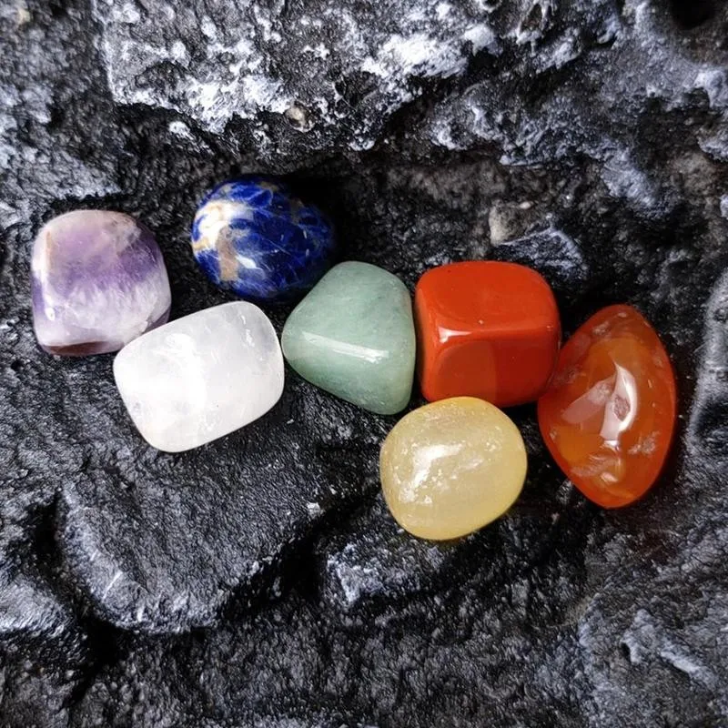 Seven Chakra Hexagonal Column Energy Stone Combination Set Natural Crystal Gemstone Ornaments Decoration Gifts Box for Children
Seven Chakra Hexagonal Column Energy Stone Combination Set Natural Crystal Gemstone Ornaments Decoration Gifts Box for Children