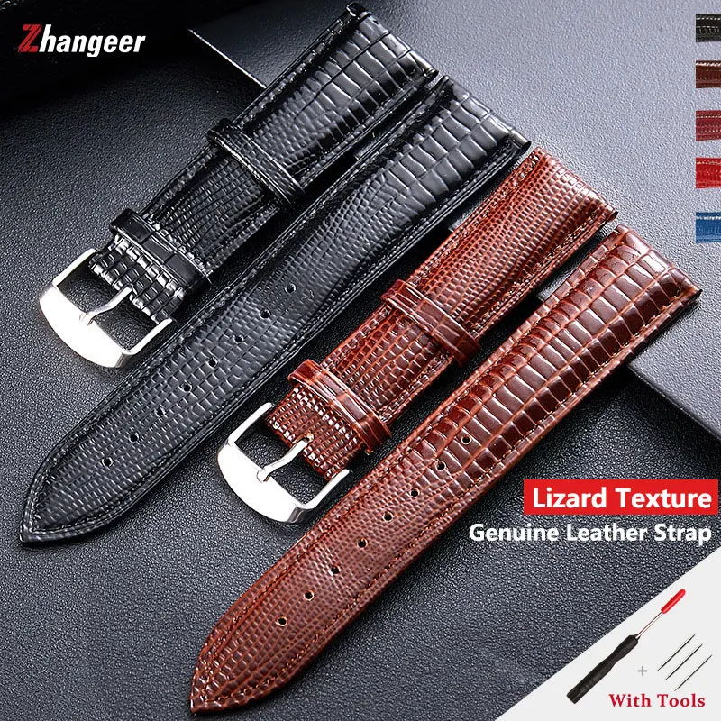 Luxury Glossy Lizard Texture Genuine Leather Strap 12 14 16 18 20mm 22mm 24mm Softness Men Women Universal Wrist Watch Band Belt
Luxury Glossy Lizard Texture Genuine Leather Strap 12 14 16 18 20mm 22mm 24mm Softness Men Women Universal Wrist Watch Band Belt