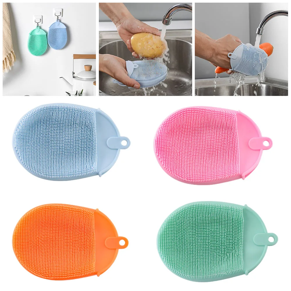 Kitchen Cleaning Brush Dishwashing Sponge Brush Household Cleaning Brush For Fruit Vegetable Kitchenware Brushes Kitchen Tools
Kitchen Cleaning Brush Dishwashing Sponge Brush Household Cleaning Brush For Fruit Vegetable Kitchenware Brushes Kitchen Tools