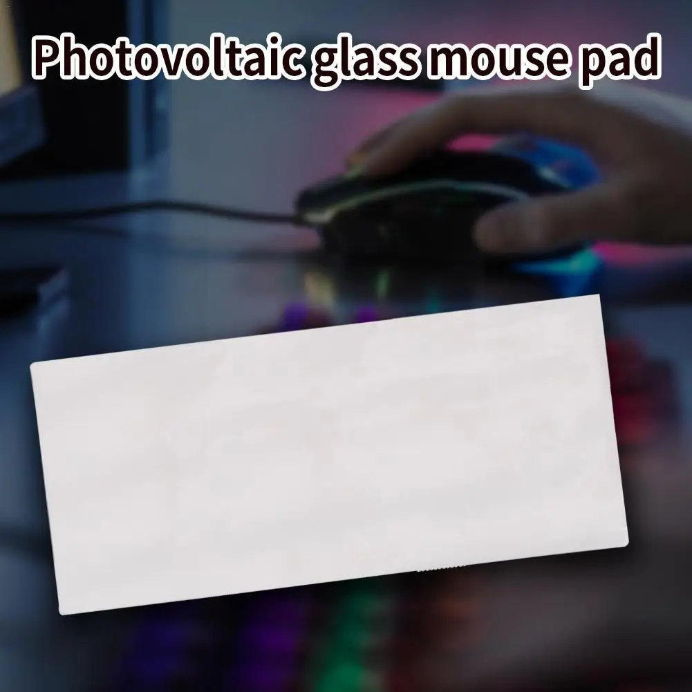 Фотогальванический стеклянный коврик для мыши водонепроницаемый жесткий прозрачный Гладкий коврик для мыши профессиональный коврик для м... 
Фотогальванический стеклянный коврик для мыши водонепроницаемый жесткий прозрачный Гладкий коврик для мыши профессиональный коврик для м...