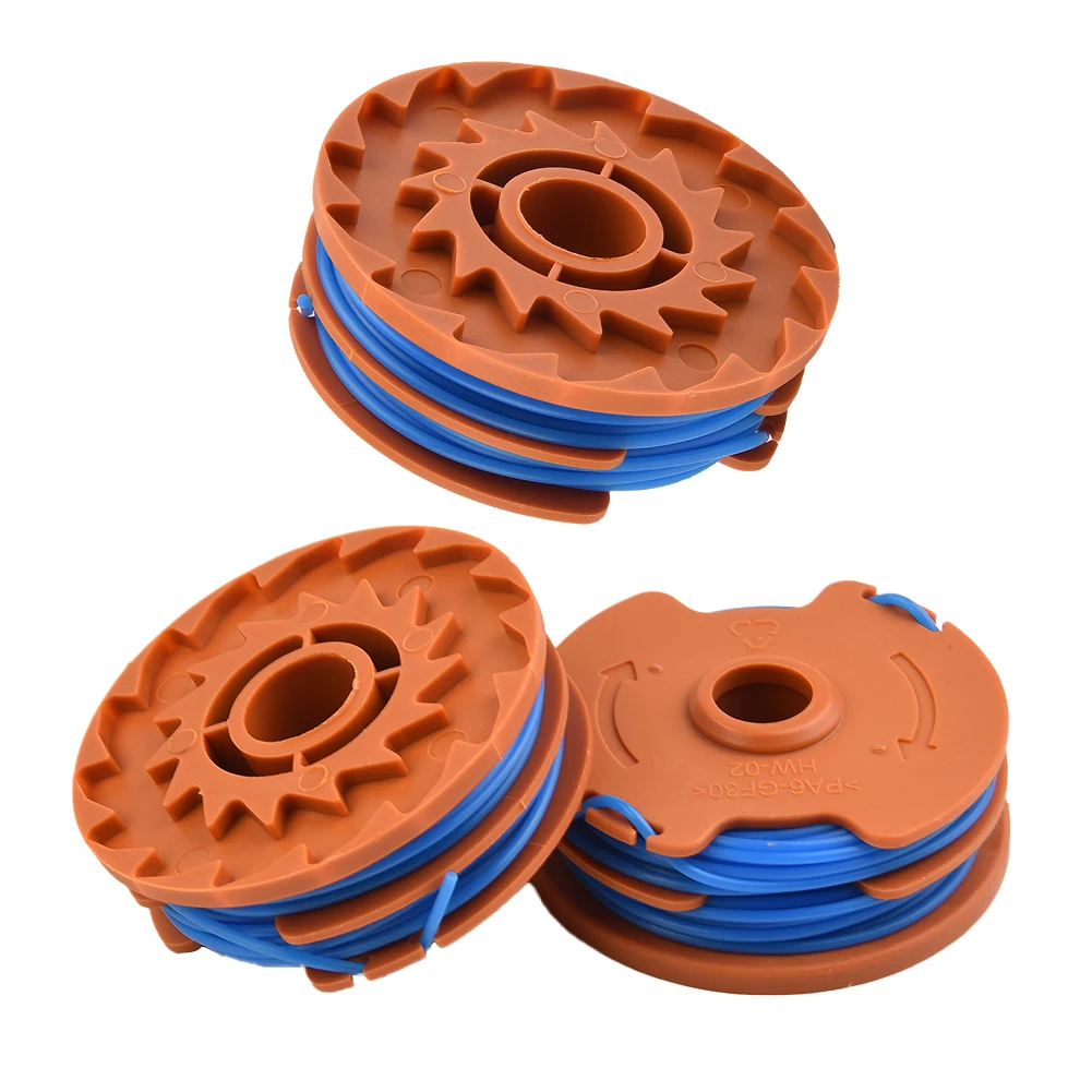 3Pcs Trimmer Spool Line For Qualcast GGT4401 GGT4502 GGT600A1 GT25 350 Watt Strimmers Spools Replacement 1.5mmx2mmx5m
3Pcs Trimmer Spool Line For Qualcast GGT4401 GGT4502 GGT600A1 GT25 350 Watt Strimmers Spools Replacement 1.5mmx2mmx5m