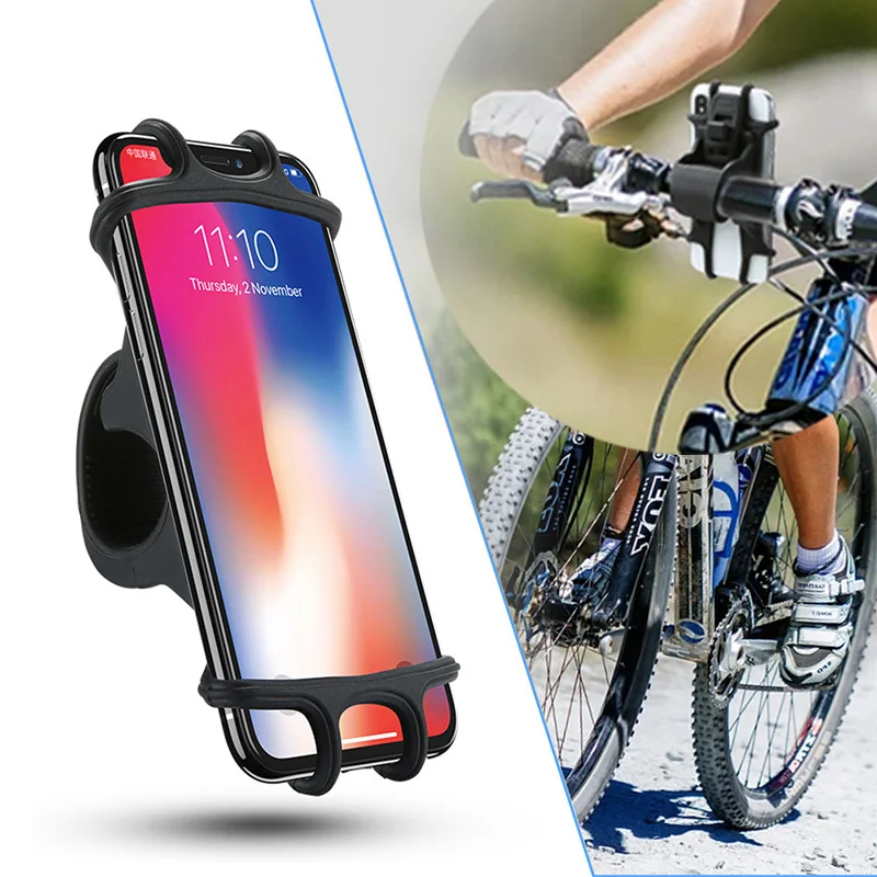 Universal Phone Silicone Holder Bicycle Motorcycle Mobile Buckle Pull Non-slip Adjustable Bike Handle GPS Mount
Universal Phone Silicone Holder Bicycle Motorcycle Mobile Buckle Pull Non-slip Adjustable Bike Handle GPS Mount