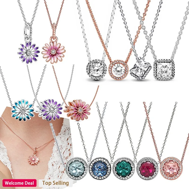 Popular Original Women's 925 Sterling Silver Ocean Heart Cat Eye Beads Exquisite Daisy Necklace Set DIY Charm Jewelry
Popular Original Women's 925 Sterling Silver Ocean Heart Cat Eye Beads Exquisite Daisy Necklace Set DIY Charm Jewelry