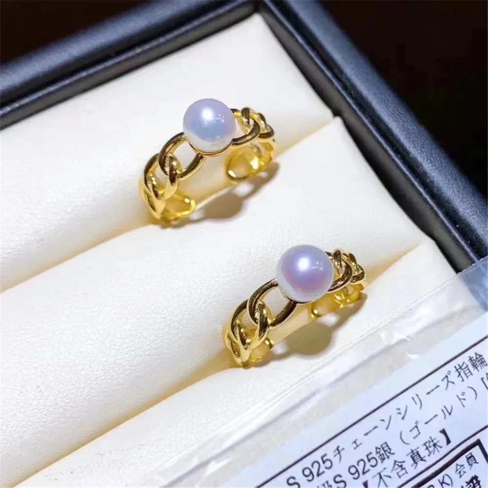 Wholesale Classic 925 Silver Ring Accessories Settings Adjustable Blank Pearl Ring Setting Base For Women Diy Jewelry Making
Wholesale Classic 925 Silver Ring Accessories Settings Adjustable Blank Pearl Ring Setting Base For Women Diy Jewelry Making