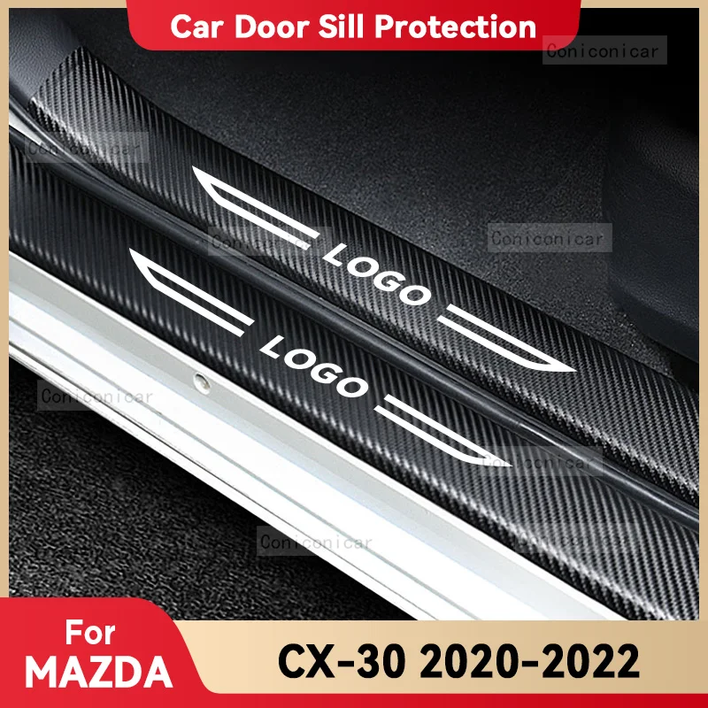 Car Carbon Fiber Door Sill Sticker For MAZDA CX-30 2020-2022 CX30 Threshold Pedal Anti-scratch Interior Decoration Accessories
Car Carbon Fiber Door Sill Sticker For MAZDA CX-30 2020-2022 CX30 Threshold Pedal Anti-scratch Interior Decoration Accessories