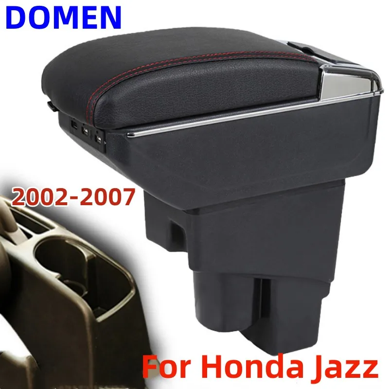 For Honda Jazz Armrest box Original dedicated central armrest box modification accessories Dual Layer USB Charging 2002-2007
For Honda Jazz Armrest box Original dedicated central armrest box modification accessories Dual Layer USB Charging 2002-2007