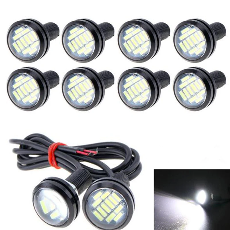 1x White Dc 12v 5w Eagle Eye Led Daytime Running Lamp Reversing Lamp Auto Lamp Abs Dust Proof And Anti-collision
1x White Dc 12v 5w Eagle Eye Led Daytime Running Lamp Reversing Lamp Auto Lamp Abs Dust Proof And Anti-collision