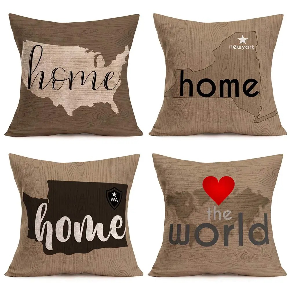 

HOME linen pillowcase,living Room Sofa Throw Pillow Cushion Cover,cushion covers 40x40,45x45,50x50,60x60,throw pillows covers