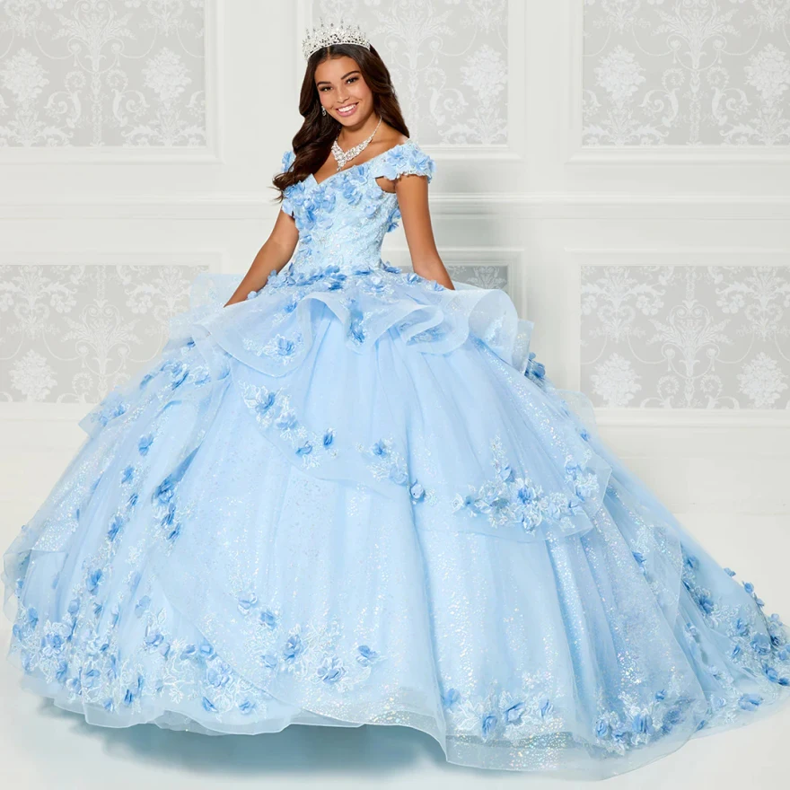 Lorencia небесно-голубое фиолетовое платье Quinceanera 2023 бальное платье 3D цветочное блестящее платье YQD30 15 лет
Lorencia небесно-голубое фиолетовое платье Quinceanera 2023 бальное платье 3D цветочное блестящее платье YQD30 15 лет