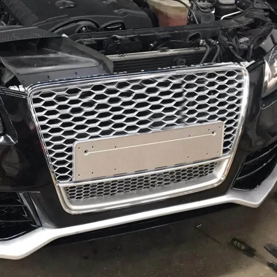 Car Modification Front Bumper Grille Grill Mesh Fit for Audi A5/S5 2009 2010 2011 (Silver) Car Styling
Car Modification Front Bumper Grille Grill Mesh Fit for Audi A5/S5 2009 2010 2011 (Silver) Car Styling