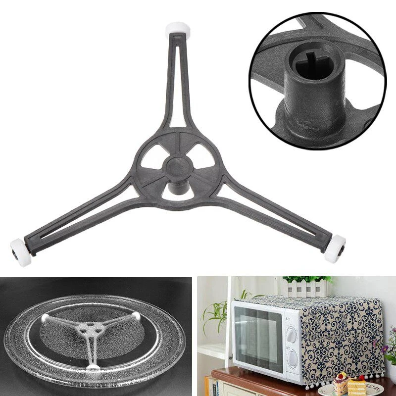 1PC Microwave Ring Roller Support Glass Turntable Plate Holder Stand With Triple Arm For Kitchen Cookware Supplies
1PC Microwave Ring Roller Support Glass Turntable Plate Holder Stand With Triple Arm For Kitchen Cookware Supplies