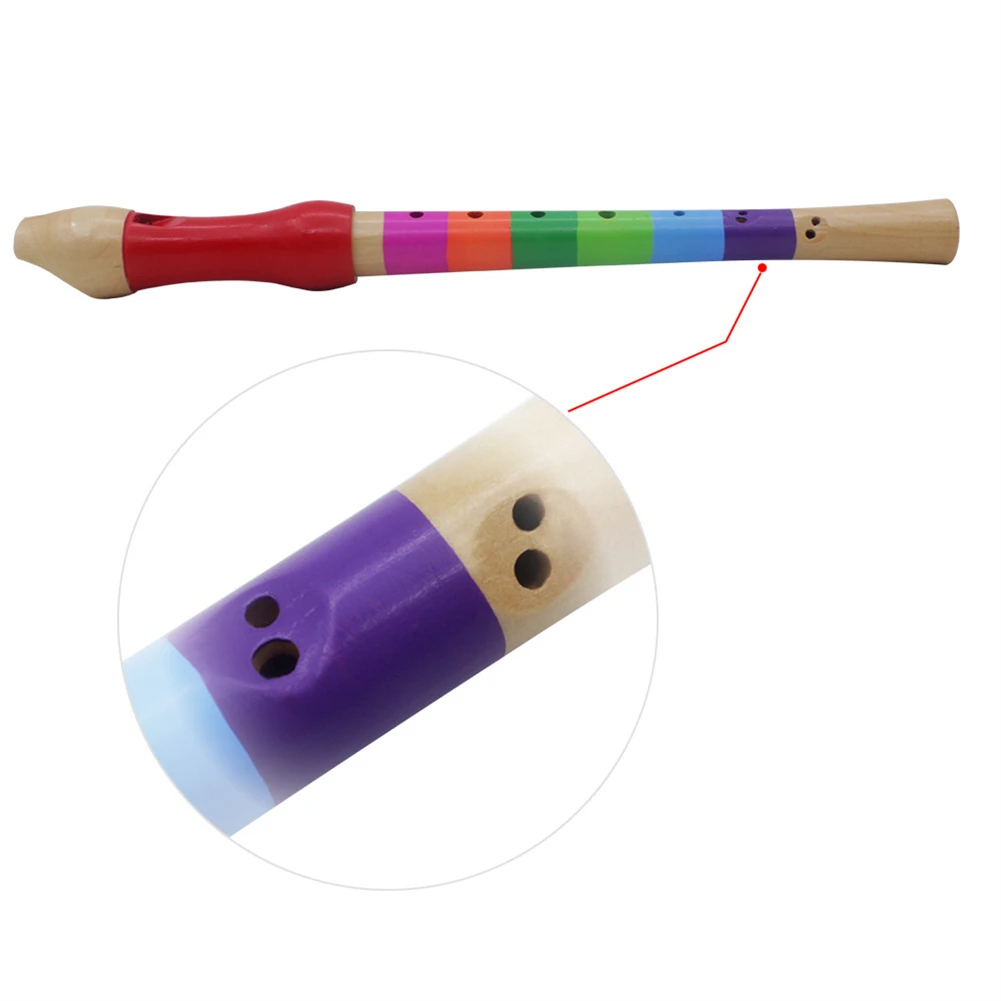 8 Hole Flute Clarinet Trumpet Educational Kids Woodwind Musical Instrument Toys Early Education Develop Type Wooden Flute
8 Hole Flute Clarinet Trumpet Educational Kids Woodwind Musical Instrument Toys Early Education Develop Type Wooden Flute