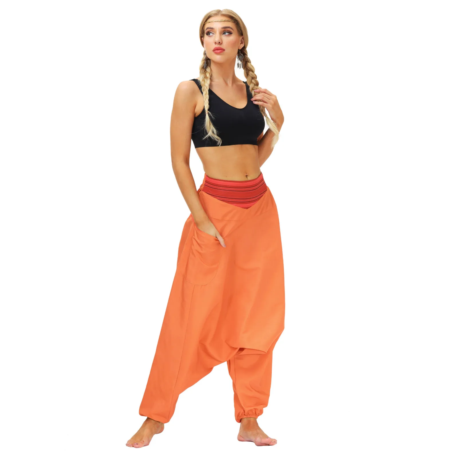 High Waist Yoga Pants Set Women Casual Loose Yoga Trousers Baggy Boho Casual Jumpsuit Harem Pants Yoga Pants for Women Tall
High Waist Yoga Pants Set Women Casual Loose Yoga Trousers Baggy Boho Casual Jumpsuit Harem Pants Yoga Pants for Women Tall