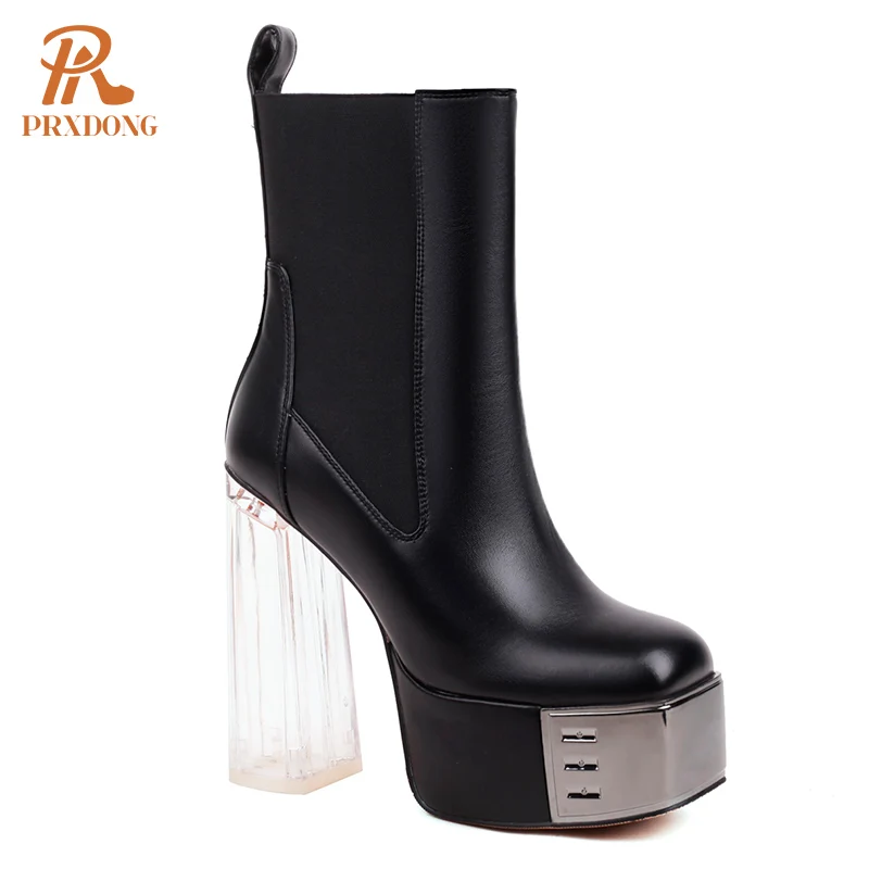 PRXDONG 2023 SquareToe Thick High Heels Platform Women Ankle Boots Autumn Winter Ladies Dress Fashion Party Rome Motorcycle Boot
PRXDONG 2023 SquareToe Thick High Heels Platform Women Ankle Boots Autumn Winter Ladies Dress Fashion Party Rome Motorcycle Boot