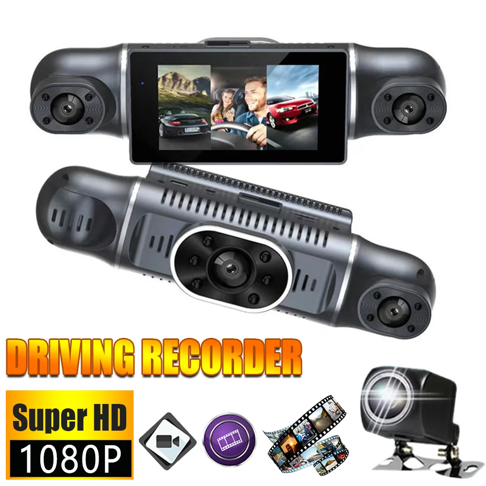 Car Dash Cam 3/4 Lens Channel Driving FHD 1080P Front Left Right Rear With WiFi Night Vision Loop Recording 24H Parking Monitor
Car Dash Cam 3/4 Lens Channel Driving FHD 1080P Front Left Right Rear With WiFi Night Vision Loop Recording 24H Parking Monitor