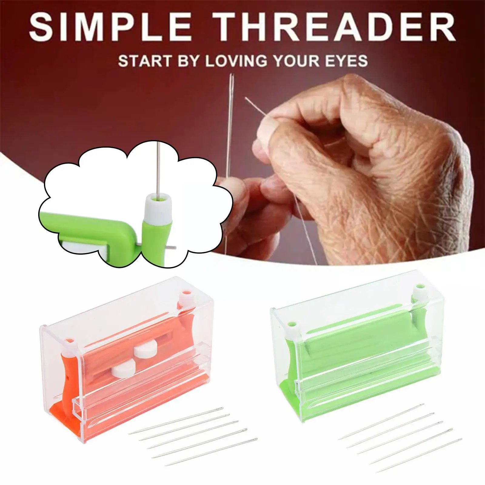Automatic Needle Thread Device DIY Double Side Needle Auto Needle Threader Threader Stitch Home Sewing Tools Cross Double S L9L6
Automatic Needle Thread Device DIY Double Side Needle Auto Needle Threader Threader Stitch Home Sewing Tools Cross Double S L9L6