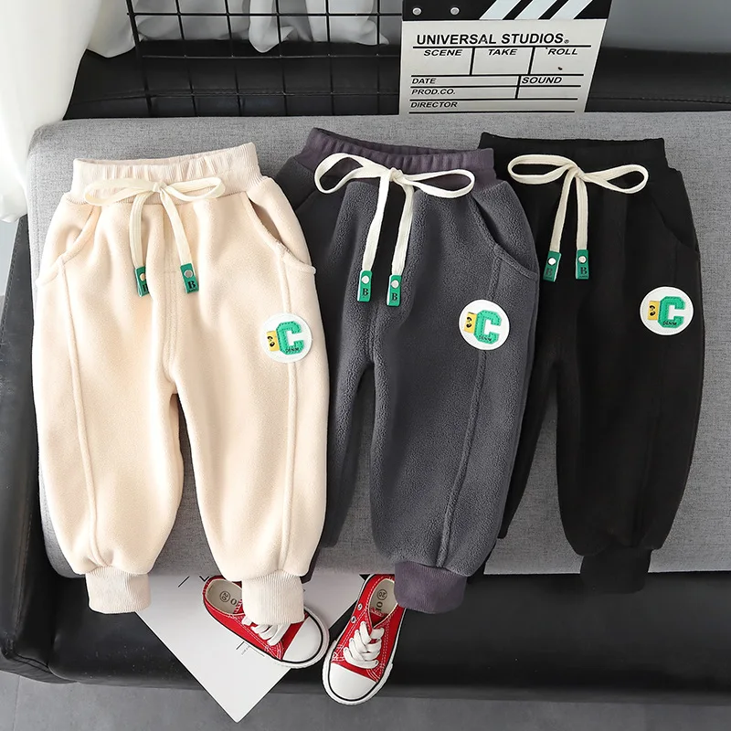 Children's Clothing Autumn and Winter New Children's Fleece Casual Pants Korean Version of The Baby Girl Boy Winter Sports Pants
Children's Clothing Autumn and Winter New Children's Fleece Casual Pants Korean Version of The Baby Girl Boy Winter Sports Pants