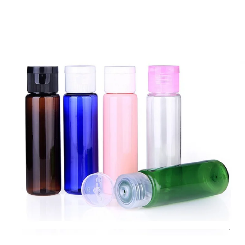 

20Pcs 10ml/30ml Plastic Shampoo Bottles Empty Vail for Travel Container Cosmetics Lotion