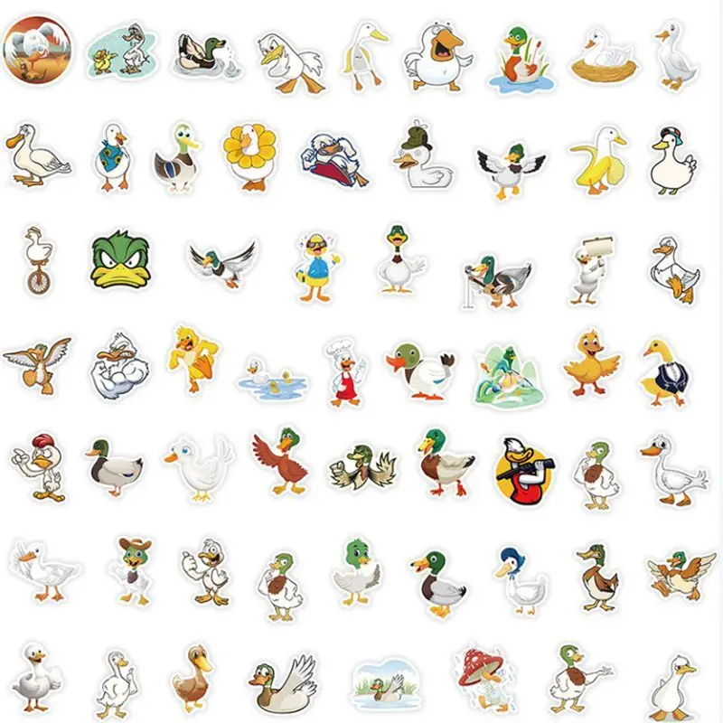 50 Cartoon Creative Cute Animal Ducklings Ins Scooter Suitcase Decoration DIY Hand Ledger Stickers
50 Cartoon Creative Cute Animal Ducklings Ins Scooter Suitcase Decoration DIY Hand Ledger Stickers