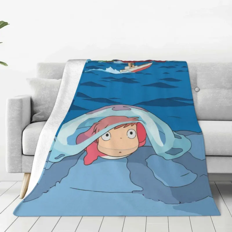 Ponyo Japan Cartoon Flannel Blanket Movie Ocean Warm Soft Throw Blanket for Bedroom Travel Pattern Bedspread Sofa Bed Cover
Ponyo Japan Cartoon Flannel Blanket Movie Ocean Warm Soft Throw Blanket for Bedroom Travel Pattern Bedspread Sofa Bed Cover