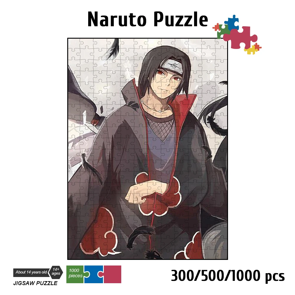 Uchiha Itachi Jigsaw Puzzles Japanese Anime Cartoon Games and Puzzles Naruto Board Games Children Toy Learning Education Hobbies
Uchiha Itachi Jigsaw Puzzles Japanese Anime Cartoon Games and Puzzles Naruto Board Games Children Toy Learning Education Hobbies