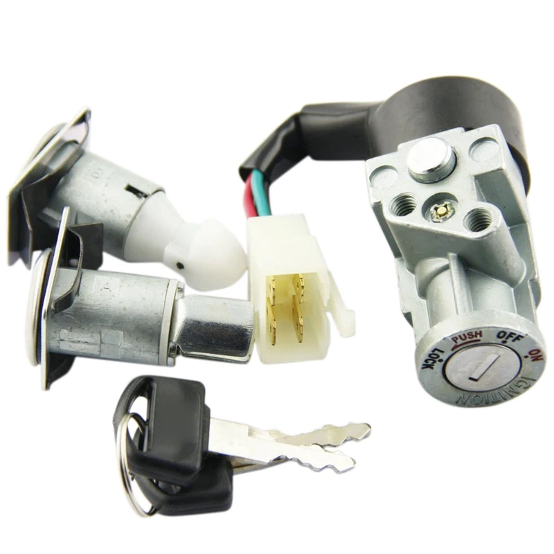 Auto Parts Electric Door Lock Ignition Switch Fits For Honda CH80 Elite 1985-2007 Ignition Switch Lock Set 35010-GV4-901
Auto Parts Electric Door Lock Ignition Switch Fits For Honda CH80 Elite 1985-2007 Ignition Switch Lock Set 35010-GV4-901